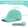 imageAmerican Trends Smile Face Baseball Cap for Women Men Ponytail Trucker Dad Hat Adjustable Golf Tennis HatGrey