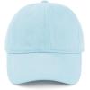 imageAmerican Trends Smile Face Baseball Cap for Women Men Ponytail Trucker Dad Hat Adjustable Golf Tennis HatLight Blue