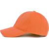 imageAmerican Trends Smile Face Baseball Cap for Women Men Ponytail Trucker Dad Hat Adjustable Golf Tennis HatOrange