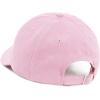 imageAmerican Trends Smile Face Baseball Cap for Women Men Ponytail Trucker Dad Hat Adjustable Golf Tennis HatPink