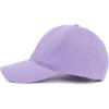 imageAmerican Trends Smile Face Baseball Cap for Women Men Ponytail Trucker Dad Hat Adjustable Golf Tennis HatPurple