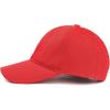 imageAmerican Trends Smile Face Baseball Cap for Women Men Ponytail Trucker Dad Hat Adjustable Golf Tennis HatRed