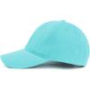 imageAmerican Trends Smile Face Baseball Cap for Women Men Ponytail Trucker Dad Hat Adjustable Golf Tennis HatSky Blue
