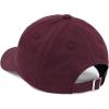 imageAmerican Trends Smile Face Baseball Cap for Women Men Ponytail Trucker Dad Hat Adjustable Golf Tennis HatWine Red