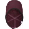 imageAmerican Trends Smile Face Baseball Cap for Women Men Ponytail Trucker Dad Hat Adjustable Golf Tennis HatWine Red