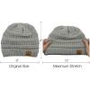imageAmerican Trends Winter Hats for Women 4 Pack Beanie Hats Caps Knit Chunky Slouchy Beanie HatsBeige Mix