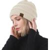 imageAmerican Trends Winter Hats for Women 4 Pack Beanie Hats Caps Knit Chunky Slouchy Beanie HatsZ Beige