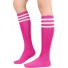 imageAmerican Trends Womens Softball Socks Knee High Socks for Cosplay Party Stockings Leggings02 1 Pack Hot Pink