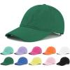 imageAmerican Trends Smile Face Baseball Cap for Women Men Ponytail Trucker Dad Hat Adjustable Golf Tennis HatGreen