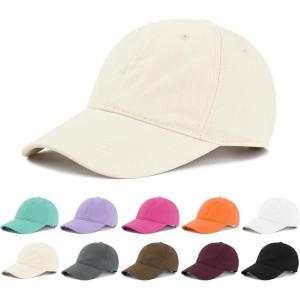 imageAmerican Trends Smile Face Baseball Cap for Women Men Ponytail Trucker Dad Hat Adjustable Golf Tennis HatBeige