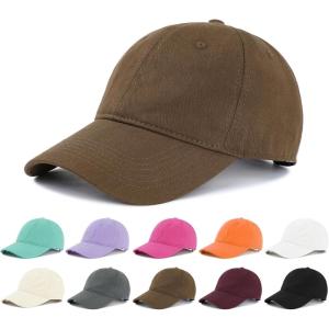 imageAmerican Trends Smile Face Baseball Cap for Women Men Ponytail Trucker Dad Hat Adjustable Golf Tennis HatBrown