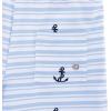 imageAmerican Trends Boys Swim Trunks Toddler Swim Shorts Bathing Suit Kids Swimsuit Youth SwimwearBlue Anchor