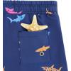 imageAmerican Trends Boys Swim Trunks Toddler Swim Shorts Bathing Suit Kids Swimsuit Youth SwimwearBlue Shark