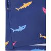 imageAmerican Trends Boys Swim Trunks Toddler Swim Shorts Bathing Suit Kids Swimsuit Youth SwimwearBlue Shark