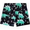 imageAmerican Trends Boys Swim Trunks Toddler Swim Shorts Bathing Suit Kids Swimsuit Youth SwimwearGreen Dinosaur