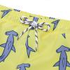 imageAmerican Trends Boys Swim Trunks Toddler Swim Shorts Bathing Suit Kids Swimsuit Youth SwimwearYellow Bottom Shark