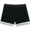 imageAmerican Trends Boys Swim Trunks with Compression Liner Swim Shorts Quick Dry Swimsuit Swimwear Bathing Suit Kids Youth ShortBlackgrey
