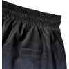 imageAmerican Trends Mens Swim Trunks with Compression Liner Quick Dry Swimsuits Mens Bathing Suit SwimwearBlack Grey Stripes