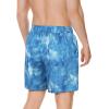 imageAmerican Trends Mens Swim Trunks with Compression Liner Quick Dry Swimsuits Mens Bathing Suit SwimwearBlue Tie Dye