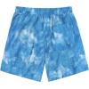 imageAmerican Trends Mens Swim Trunks with Compression Liner Quick Dry Swimsuits Mens Bathing Suit SwimwearBlue Tie Dye