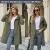 imageAmerican Trends Packable Waterproof Rain Jacket Women with Hood Raincoat Windbreaker Long Hooded Trench Coats S2XL AvailableAmy Green