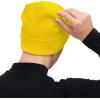 imageAmerican Trends Winter Hats for Men Women Cuffed Beanies Hat Soft Plain Knit Hats Skull CapsA Yellow