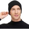 imageAmerican Trends Winter Hats for Men Women Cuffed Beanies Hat Soft Plain Knit Hats Skull CapsBlack