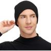 imageAmerican Trends Winter Hats for Men Women Cuffed Beanies Hat Soft Plain Knit Hats Skull CapsBlackblack
