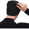 imageAmerican Trends Winter Hats for Men Women Cuffed Beanies Hat Soft Plain Knit Hats Skull CapsBlackblack