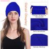 imageAmerican Trends Winter Hats for Men Women Cuffed Beanies Hat Soft Plain Knit Hats Skull CapsBlue
