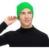 imageAmerican Trends Winter Hats for Men Women Cuffed Beanies Hat Soft Plain Knit Hats Skull CapsFluorescent Green