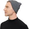 imageAmerican Trends Winter Hats for Men Women Cuffed Beanies Hat Soft Plain Knit Hats Skull CapsGrey