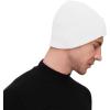 imageAmerican Trends Winter Hats for Men Women Cuffed Beanies Hat Soft Plain Knit Hats Skull CapsWhite