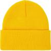 imageAmerican Trends Winter Hats for Men Women Cuffed Beanies Hat Soft Plain Knit Hats Skull CapsZ Yellow 3 Pack