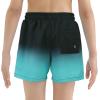 imageBoys Swim Trunks with Boxer Brief Liner Swim Shorts Compression Liner Youth Anti TrunksBlack Blue