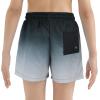 imageBoys Swim Trunks with Boxer Brief Liner Swim Shorts Compression Liner Youth Anti TrunksBlack Grey
