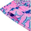 imageBoys Swim Trunks with Boxer Brief Liner Swim Shorts Compression Liner Youth Anti TrunksPink Blue Shark