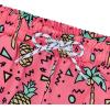 imageBoys Swim Trunks with Boxer Brief Liner Swim Shorts Compression Liner Youth Anti TrunksPink Pineapple