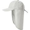 imageMens Sun Hats with UV Protection Fishing Hiking Hat for Men with Neck Flap Summer Baseball Cap OutdoorLightgray