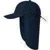 imageMens Sun Hats with UV Protection Fishing Hiking Hat for Men with Neck Flap Summer Baseball Cap OutdoorNavy