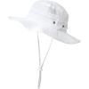 imageToddler Sun Hat Kids Bucket Hat for Girls Boys Sun Protection Baby Summer Swim Hat Wide Brim Baby HatsWhite