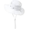 imageToddler Sun Hat Kids Bucket Hat for Girls Boys Sun Protection Baby Summer Swim Hat Wide Brim Baby HatsWhite