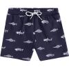 Navy Blue Fishbone