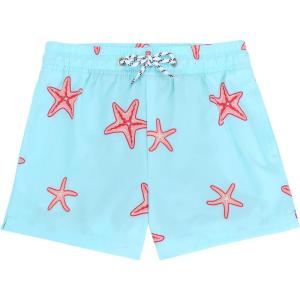 imageAmerican Trends Boys Swim Trunks Toddler Swim Shorts Bathing Suit Kids Swimsuit Youth SwimwearBlue Starfish