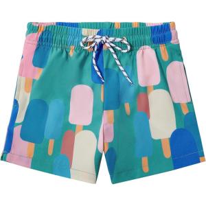 imageAmerican Trends Boys Swim Trunks Toddler Swim Shorts Bathing Suit Kids Swimsuit Youth SwimwearIce Cream