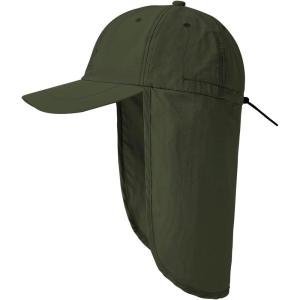 imageMens Sun Hats with UV Protection Fishing Hiking Hat for Men with Neck Flap Summer Baseball Cap Outdoor2