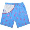 imageAmerican Trends Mens Swim Trunks Beach Shorts Athletic Swimwear Bathing Suits Swimming Trunks QuickDry Swimming SuitFlamingo