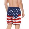 imageAmerican Trends Mens Swim Trunks Compression Lined Swim Shorts for Outdoor Bathing Suit ShortsAmerican Flag