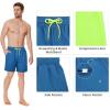 imageAmerican Trends Mens Swim Trunks Compression Lined Swim Shorts for Outdoor Bathing Suit ShortsZ Sky Blue
