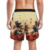 imageAmerican Trends Mens Swim Trunks with Compression Liner Quick Dry Beach Shorts for Men with Pockets Beach Wear ClothingCoconut Tree